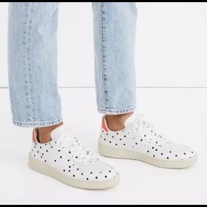 Madewell x Veja leather V10 sneakers in polka dot